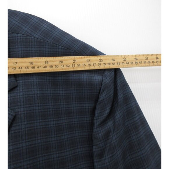 Oak Hill Sport Coat 4XLT Tall Blazer Wool Blend Plaid Jacket Preppy - Picture 7 of 14